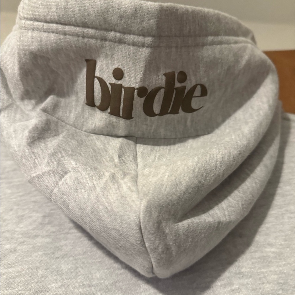 Gray Hoodie w/Camo Sleeve Accent - Picture 6 of 6